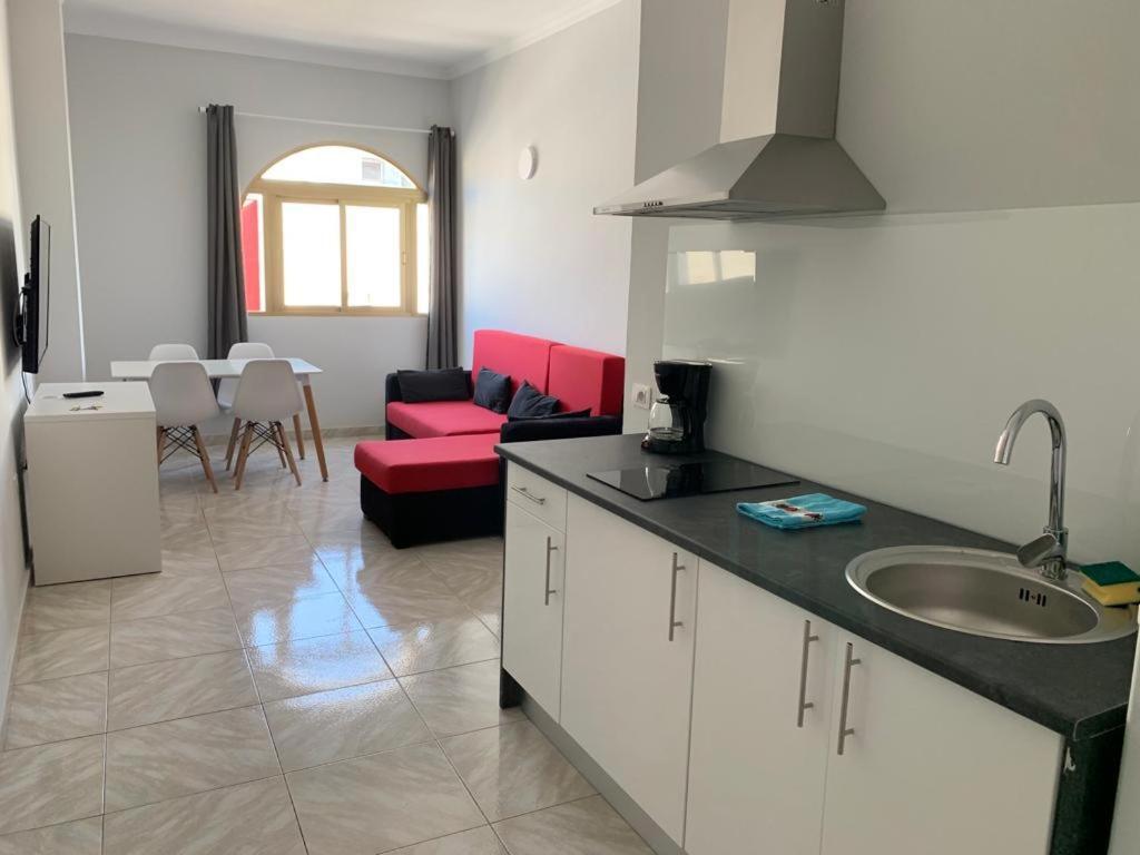 Tablero 303, Fabuloso Apto 6 Pax Cerca De Playa Ingles Bagian luar foto